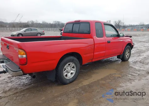 2002 Toyota Tacoma из США, поврежденный, VIN 5TEVL52N82Z064762